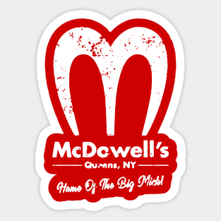 Retro McDowell's Sticker